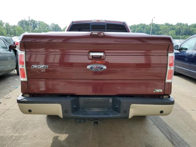 1FTFW1EV8AFB74139 - 2010 FORD F150 SUPERCREW MAROON photo 6