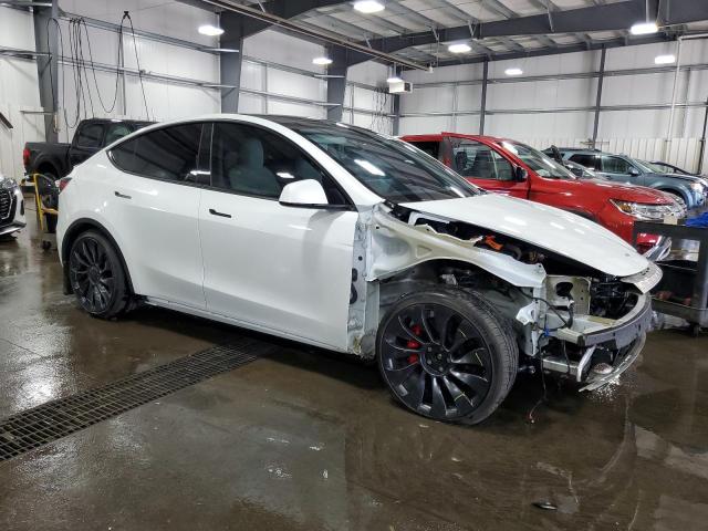 7SAYGDEF3PF785292 - 2023 TESLA MODEL Y თეთრი ფოტო 4