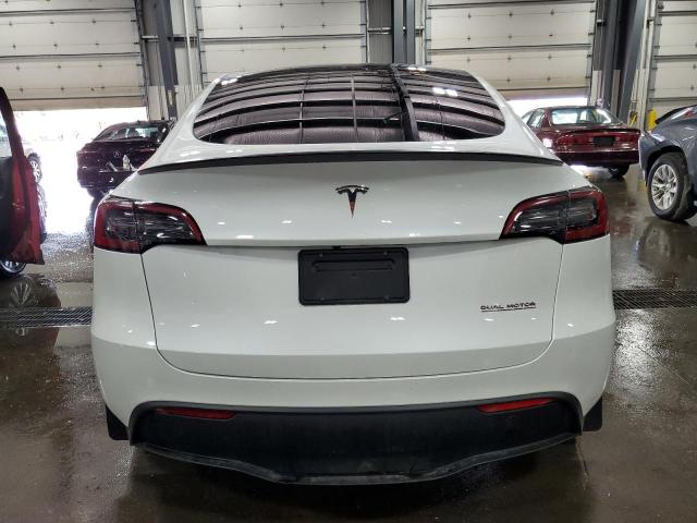 7SAYGDEF3PF785292 - 2023 TESLA MODEL Y თეთრი ფოტო 6