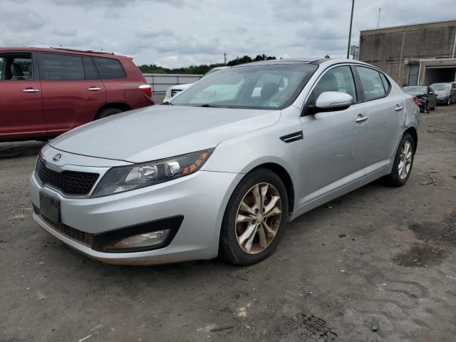 5XXGN4A76DG193133 - 2013 KIA OPTIMA EX SILVER photo 1