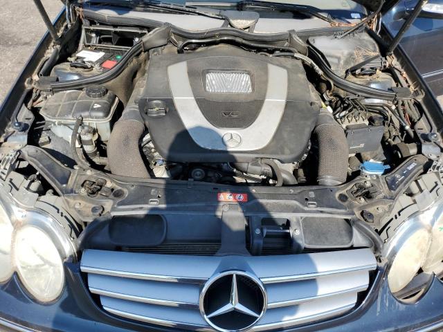 WDBTK56F07T078611 - 2007 MERCEDES-BENZ CLK 350 BLUE photo 11