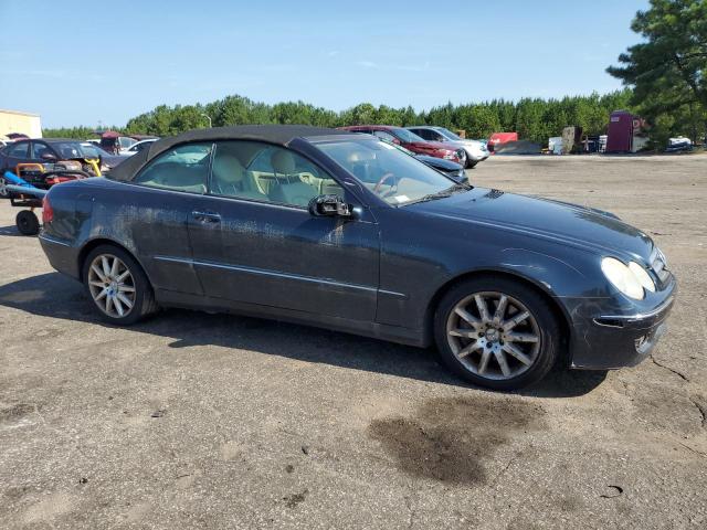 WDBTK56F07T078611 - 2007 MERCEDES-BENZ CLK 350 BLUE photo 4