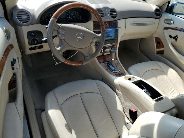 WDBTK56F07T078611 - 2007 MERCEDES-BENZ CLK 350 BLUE photo 8