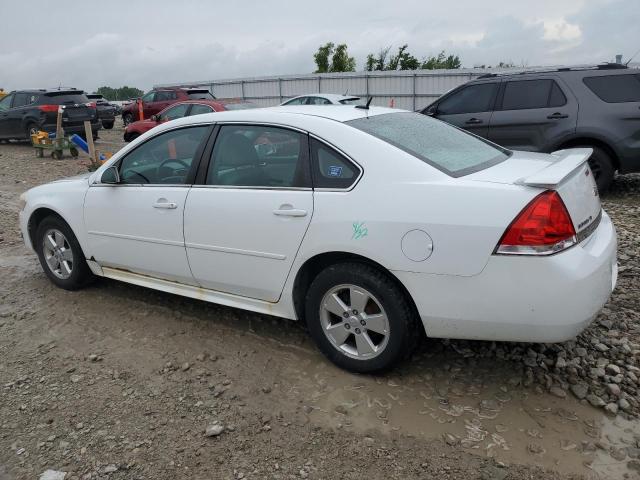 2G1WB5EK4A1226004 - 2010 CHEVROLET IMPALA LT WHITE photo 2