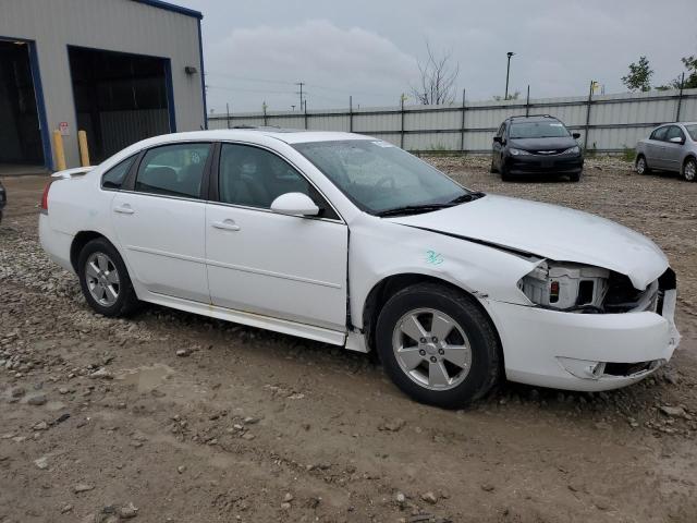 2G1WB5EK4A1226004 - 2010 CHEVROLET IMPALA LT WHITE photo 4