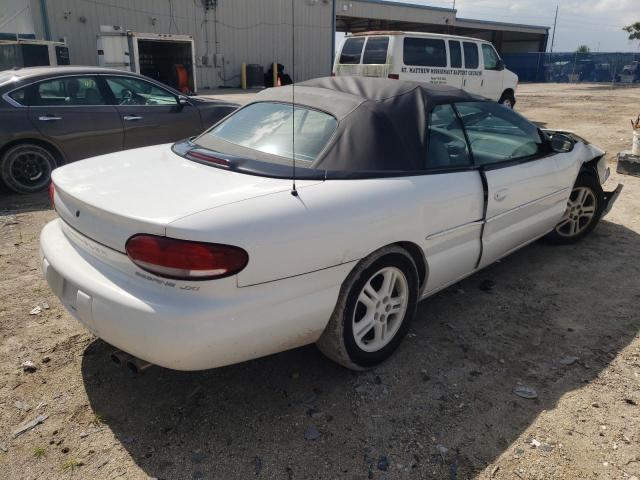 3C3EL55H4TT240611 - 1996 CHRYSLER SEBRING JXI WHITE photo 3