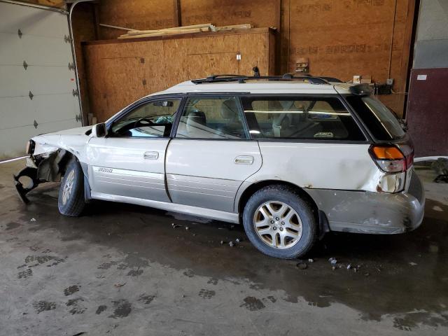 4S3BH686XY7604333 - 2000 SUBARU LEGACY OUTBACK LIMITED WHITE photo 2