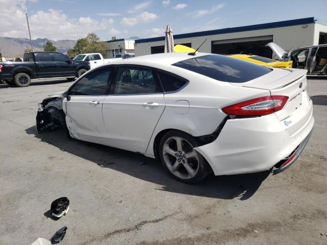 3FA6P0LU6DR106128 - 2013 FORD FUSION SE HYBRID WHITE photo 2