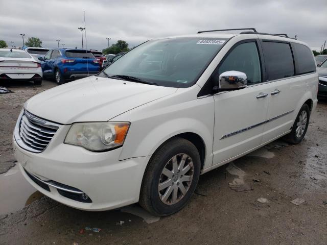 2C4RC1CG3DR767625 - 2013 CHRYSLER TOWN & COU TOURING L WHITE photo 1