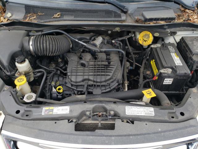 2C4RC1CG3DR767625 - 2013 CHRYSLER TOWN & COU TOURING L WHITE photo 11