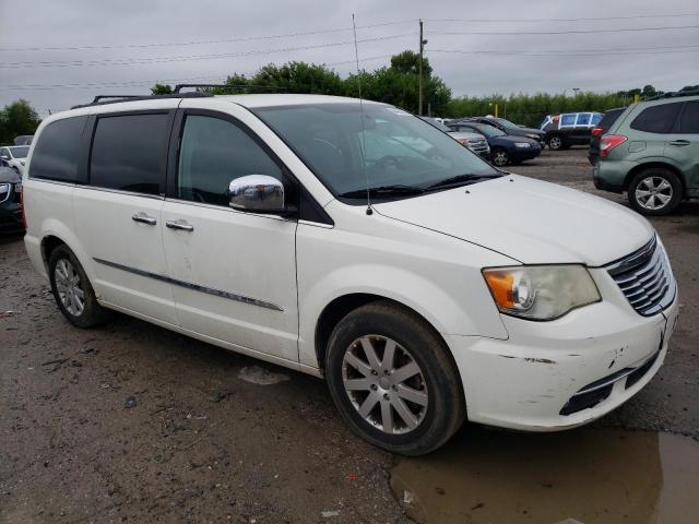 2C4RC1CG3DR767625 - 2013 CHRYSLER TOWN & COU TOURING L WHITE photo 4