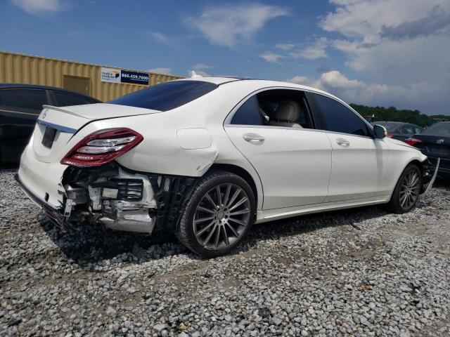 WDDUG8CB3HA316593 - 2017 MERCEDES-BENZ S550 550 WHITE photo 3