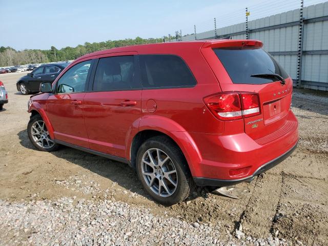 3C4PDCEG8JT473255 - 2018 DODGE JOURNEY GT RED photo 2