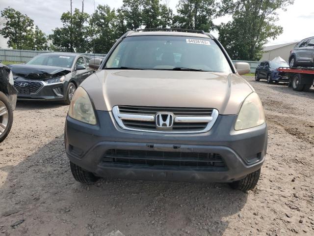 SHSRD78814U230886 - 2004 HONDA CR-V EX TAN photo 5