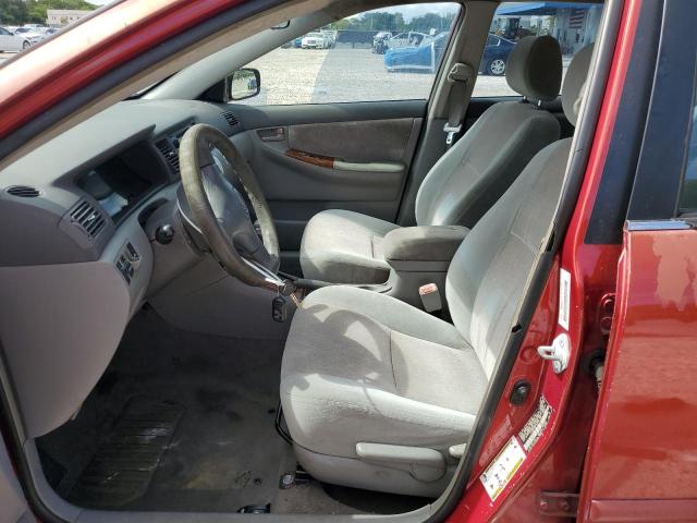 JTDBR32E760091186 - 2006 TOYOTA COROLLA CE 红色 照片 7
