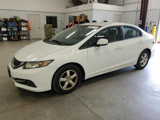 19XFB5F56DE000506 - 2013 HONDA CIVIC NATURAL GAS WHITE photo 1