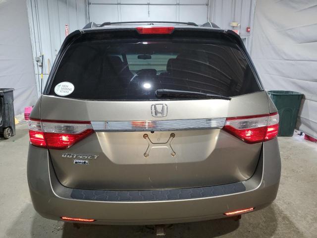 5FNRL5H67BB098775 - 2011 HONDA ODYSSEY EXL GOLD photo 6