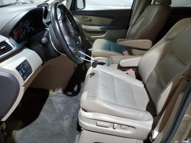 5FNRL5H67BB098775 - 2011 HONDA ODYSSEY EXL GOLD photo 7