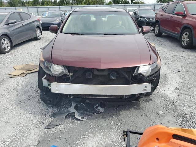 JH4CU4F68AC002517 - 2010 ACURA TSX MAROON photo 5