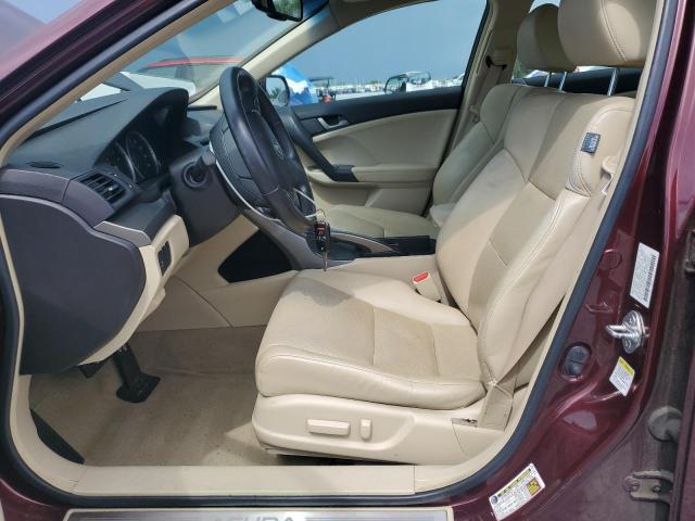 JH4CU4F68AC002517 - 2010 ACURA TSX MAROON photo 7