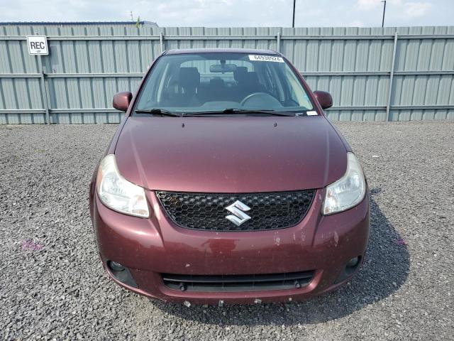 JS2YC415196200168 - 2009 SUZUKI SX4 BURGUNDY photo 5
