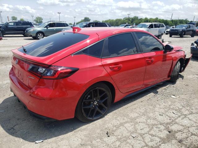 19XFL2H87SE007819 - 2025 HONDA CIVIC SPORT RED photo 3