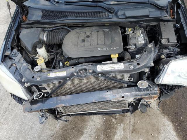 2C4RC1CG1CR244957 - 2012 CHRYSLER TOWN & COU TOURING L CHARCOAL photo 12