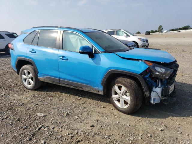 2T3G1RFV9MW189199 - 2021 TOYOTA RAV4 LE BLUE photo 4