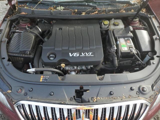 1G4G45G39GF276826 - 2016 BUICK LACROSSE SPORT TOURING BURGUNDY photo 11