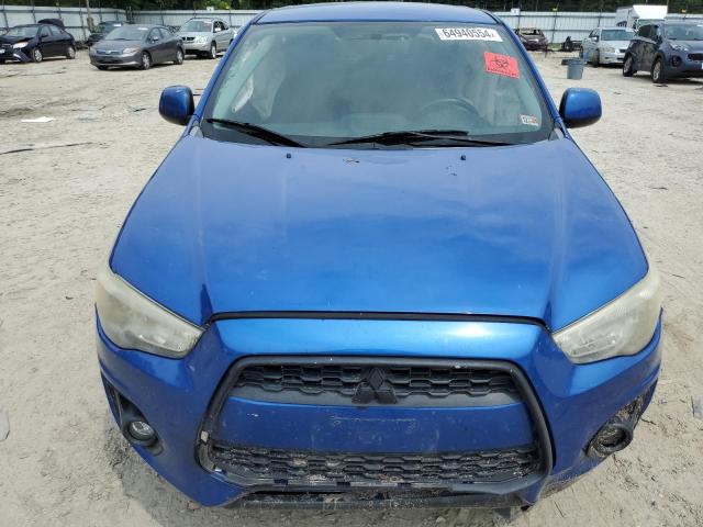 4A4AP3AUXFE058298 - 2015 MITSUBISHI OUTLANDER ES BLUE photo 5