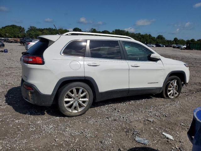 1C4PJLDS0EW292651 - 2014 JEEP CHEROKEE LIMITED WHITE photo 3