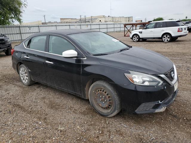 3N1AB7AP0HY357640 - 2017 NISSAN SENTRA S BLACK photo 4