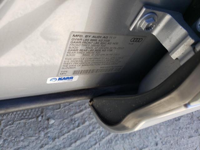 WA1VAAF78JD025391 - 2018 AUDI Q7 PRESTIGE SILVER photo 13