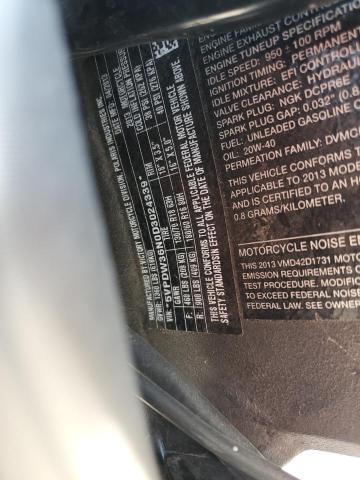 5VPDW36N0D3024339 - 2013 VICTORY MOTORCYCLES CROSS COUN أسود صورة 9