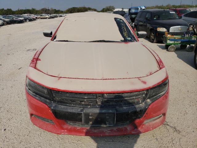 2C3CDXHG8GH163209 - 2016 DODGE CHARGER SXT RED photo 5
