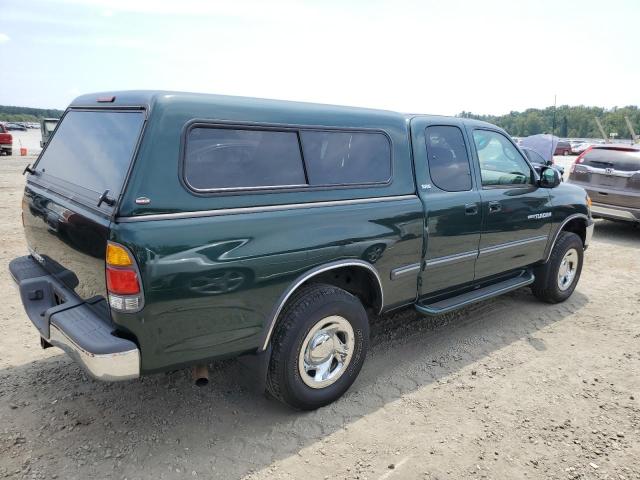 5TBRN341X2S223426 - 2002 TOYOTA TUNDRA ACCESS CAB SR5 GREEN photo 3