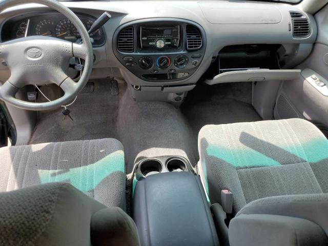 5TBRN341X2S223426 - 2002 TOYOTA TUNDRA ACCESS CAB SR5 GREEN photo 8