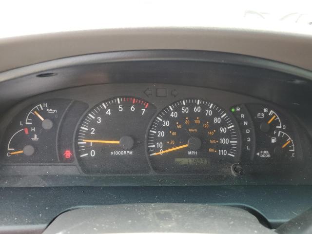 5TBRN341X2S223426 - 2002 TOYOTA TUNDRA ACCESS CAB SR5 GREEN photo 9