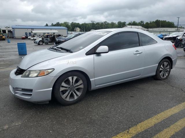 2HGFG12889H520553 - 2009 HONDA CIVIC EX SILVER photo 1