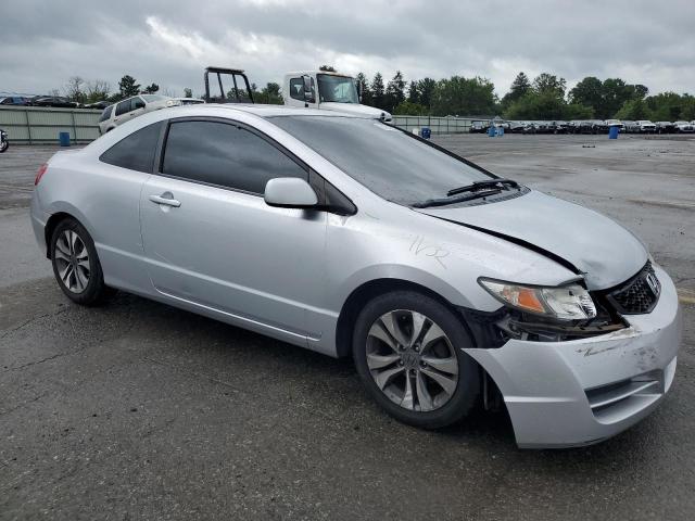 2HGFG12889H520553 - 2009 HONDA CIVIC EX SILVER photo 4