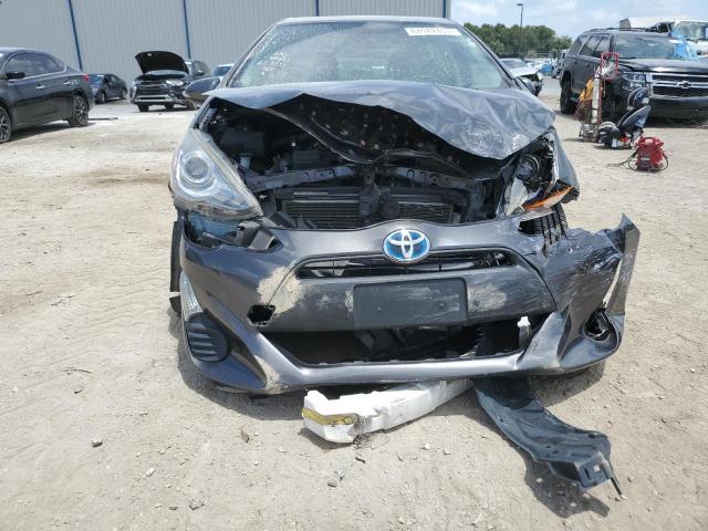 JTDKDTB35G1131483 - 2016 TOYOTA PRIUS C GRAY photo 5