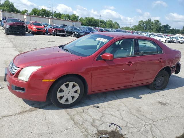 3FAFP07116R139668 - 2006 FORD FUSION SE RED photo 1