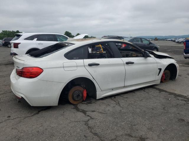WBA4B3C53GG528442 - 2016 BMW 435 XI GRAN COUPE WHITE photo 3