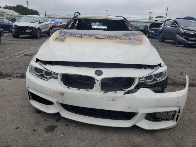 WBA4B3C53GG528442 - 2016 BMW 435 XI GRAN COUPE WHITE photo 5