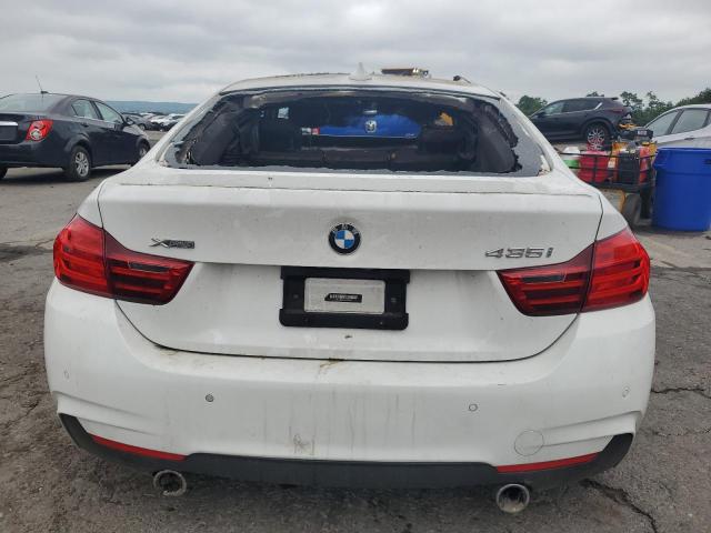 WBA4B3C53GG528442 - 2016 BMW 435 XI GRAN COUPE WHITE photo 6