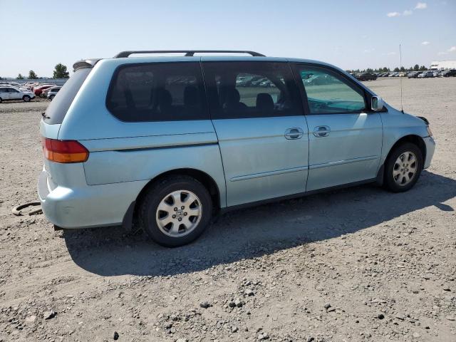 5FNRL18634B038049 - 2004 HONDA ODYSSEY EX BLUE photo 3