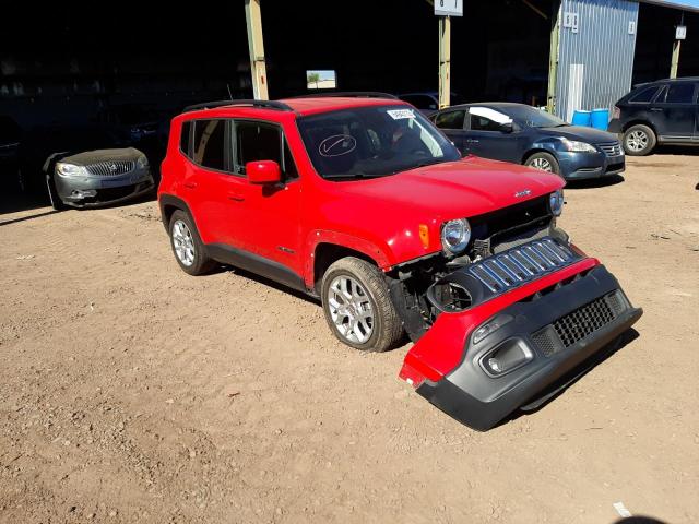 ZACCJABB0JPH33353 - 2018 JEEP RENEGADE LATITUDE RED photo 1