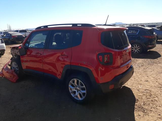 ZACCJABB0JPH33353 - 2018 JEEP RENEGADE LATITUDE RED photo 3