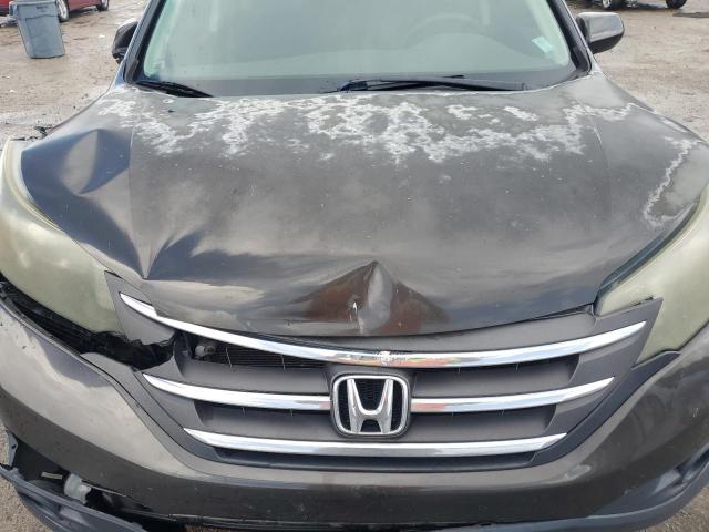 5J6RM4H72DL032595 - 2013 HONDA CR-V EXL GRAY photo 11