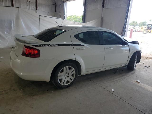 1B3BD4FB5BN564439 - 2011 DODGE AVENGER EXPRESS WHITE photo 3